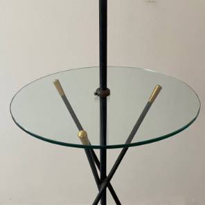 French Standard Lamp with Coffee Table